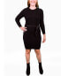 Фото #1 товара Платье Area Stars Belted Sweaterdress черное