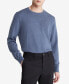 ფოტო #1 პროდუქტის Men's Smooth Cotton Monogram Logo Sweater