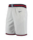 Men's White Gonzaga Bulldogs Limited Basketball Performance Shorts