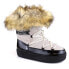 Фото #1 товара Vinceza W JAN262 beige lace-up snow boots with fur