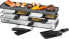 ROMMELSBACHER RC 800 Raclette795W rechteckig sw/si RC800