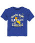 Фото #3 товара Toddler Girls and Boys Royal Los Angeles Rams Super Bowl LVI Champions Hard Count Hometown T-shirt