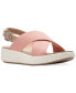 Фото #1 товара Women's Drift Sun Slip-On Slingback Wedge Sandals