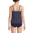 Women's D-Cup Chlorine Resistant Tulip Hem Tankini Swimsuit Top