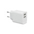 Фото #4 товара Сетевое зарядное устройство KSIX 2 USB 2.4A Белый