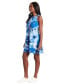 Фото #4 товара Petite Printed Sleeveless Shift Dress