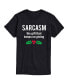 Фото #1 товара Men's Sarcasm Gift Keeps Giving Short Sleeve T-shirt