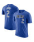 Фото #1 товара Men's Kyrie Irving Blue Dallas Mavericks Icon Name and Number T-shirt