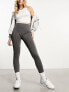 Фото #1 товара New Look fleece leggings in grey