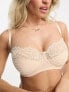 We Are We Wear Fuller Bust micro and lace multiway underwired bra in oyster