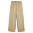 Фото #2 товара Puma T7 Relaxed Track Pants Womens Beige Casual Athletic Bottoms 62421683