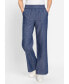 Фото #1 товара Women's Anna Fit Wide Leg Linen Blend Pull-On Pant