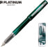 Фото #1 товара Platinum Pióro wieczne Platinum Prefounte Dark Emerald, M, w plastikowym opakowaniu, na blistrze, zielone