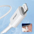 Фото #2 товара Kabel przewód do telefonów iPhone MFi USB-C - Lightning 27W PD 1.2m biały