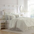 Фото #1 товара Full/Queen Adelina Reversible Comforter Set White - Laura Ashley
