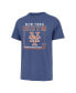 Men's Royal New York Mets Borderline Franklin T-shirt