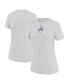 ფოტო #1 პროდუქტის Women's White Atlanta Braves City Connect Practice Velocity T-shirt