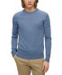 Фото #3 товара Men's Regular-Fit Tonal Logo Crew-Neck Sweater, Created for Macy's