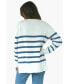 ფოტო #3 პროდუქტის Women's Cotton Jodi Stripe Tunic Sweater
