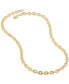 ფოტო #4 პროდუქტის Square Link 22" Chain Necklace in 10k Gold