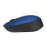 Фото #10 товара Logitech M170 Wireless Mouse - Ambidextrous - Optical - RF Wireless - 1000 DPI - Blue