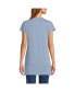 ფოტო #3 პროდუქტის Petite Lightweight Jersey Extra Long Tunic