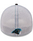 Фото #2 товара Men's Blue, Black Carolina Panthers Team Banded 39THIRTY Flex Hat