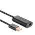 Фото #15 товара Przedłużacz kabel aktywny USB 2.0 480Mbps 5m czarny