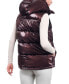 Фото #2 товара Women's Hooded Stand-Collar Puffer Vest