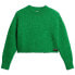 Фото #2 товара SUPERDRY Vintage Textured Crop Round Neck Sweater