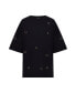 ფოტო #1 პროდუქტის Women's Gold Ring Detailed T-Shirt