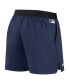Women's Navy Atlanta Braves Authentic Collection Team Performance Shorts