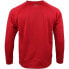 SHOEBACCA Crew Neck Sweatshirt Mens Red P4000-CLR-SB
