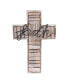 20"H Faith Decorative Wooden Cross Statue Wall Holy Home Decor Perfect Gift for House Warming, Holidays and Birthdays