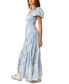 Фото #3 товара Women's Floral Sundrenched Maxi Dress