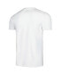 ფოტო #4 პროდუქტის Men's White Jimi Hendrix Both Sides Of The Sky Pastel T-shirt
