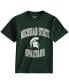 Big Boys Green Michigan State Spartans Circling Team Jersey T-shirt