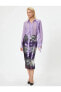 Фото #2 товара Юбка женская Koton - Миди юбка с паетками и блестками