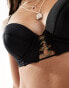 Ann Summers miami dreams padded underwired bikini top in black