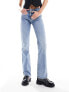 Фото #3 товара Stradivarius Tall straight leg jean in medium wash blue