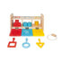 Игрушка, JANOD, Shape Sorter Box With Keys, Для малышей.