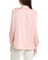 Фото #2 товара Anne Klein Poet Blouse Women's Pink Xs