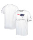 Men's White New England Patriots Historic Champs T-shirt