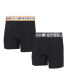 ფოტო #1 პროდუქტის Men's Pittsburgh Steelers Gauge Knit Boxer Brief Two-Pack