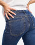 ASOS DESIGN Maternity skinny jeans in mid blue Голубой, 34 - фото #5