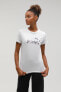 Фото #1 товара Bppo-000168 Blank Base - Beyaz Kadın Kısa Kol T-shirt