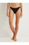 Фото #11 товара Slip Bikini Altı Taşlı Toka Detaylı Standart Bel Mat Kumaş