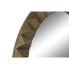 Фото #3 товара Настенное зеркало домашнее Home ESPRIT Золотое Хрустальное Железо Современное 110,5 x 5,5 x 110,5 см