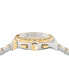 ფოტო #2 პროდუქტის Salvatore Women's Swiss Chronograph 1927 Two-Tone Stainless Steel Bracelet Watch 38mm