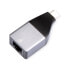 ROLINE 12.02.1110 - USB Type C - RJ-45 - Silver